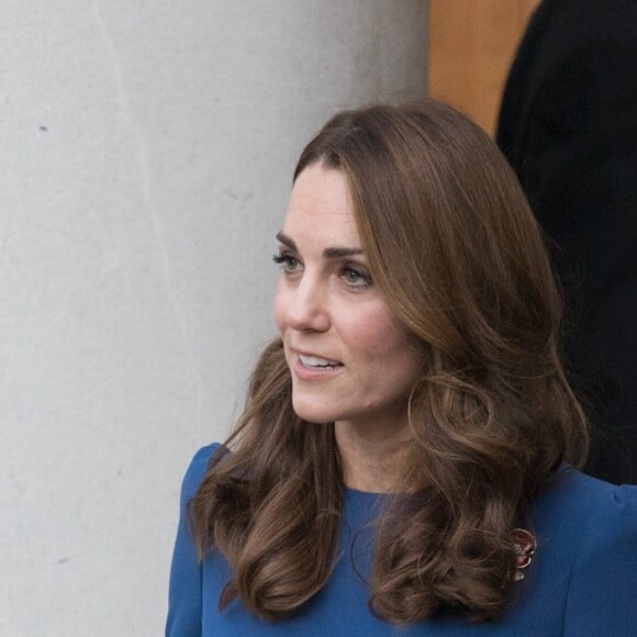 La duchesse Catherine de Cambridge (Kate Middleton) en visite à l'Imperial War Museum à Londres le 31 octobre 2018.