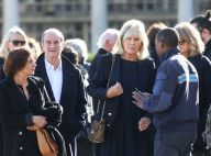 Obsèques de Philippe Gildas : Sa femme Maryse, digne et soutenue