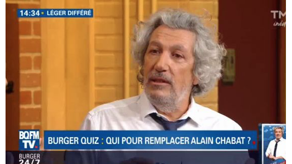 Burger Quiz – Alain Chabat sur le départ : Voici ses remplaçants...