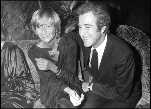 Françoise Sagan et son ami Jacques Chazot.