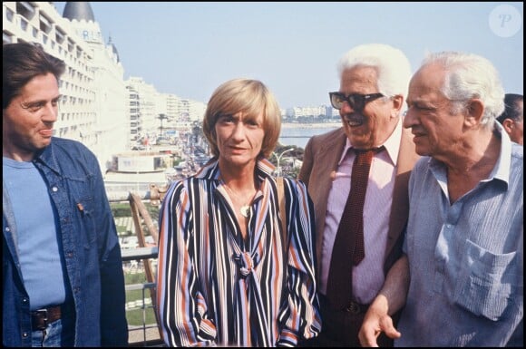 Françoise Sagan au Festival de Cannes en 1979.