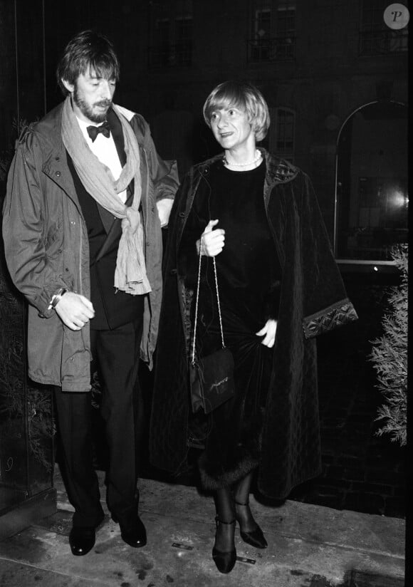Françoise Sagan à Paris en 1980.
