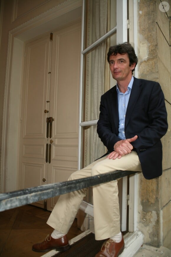 Denis Westhoff (Fils de Françoise Sagan) - Remise des prix de la Cité des Mots à l'Hôtel de Massa à Paris. Le 22 juin 2015