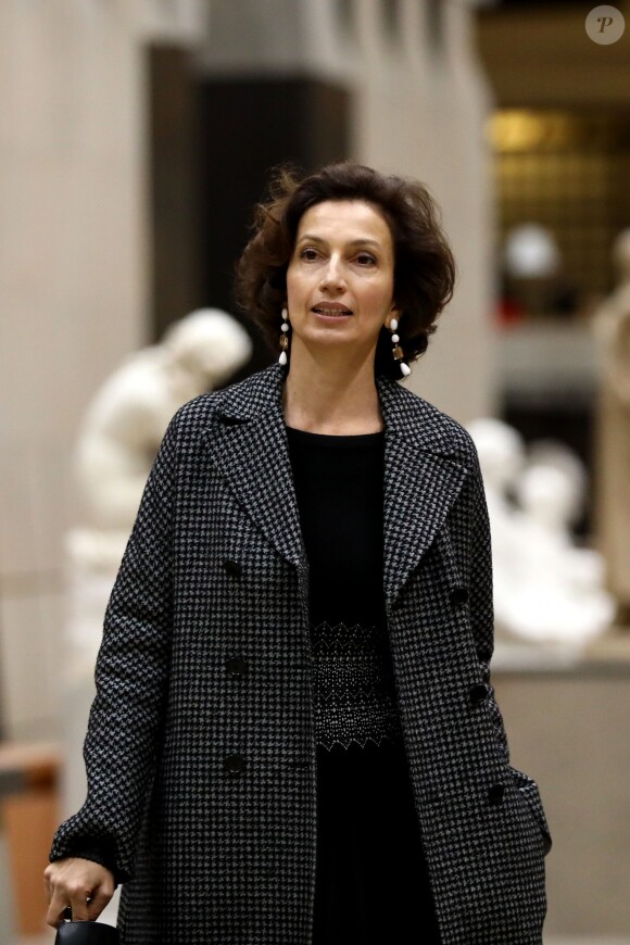 La directrice générale de l'UNESCO Audrey Azoulay - Arrivées au dîner d'Etat à l'occasion de la cérémonie internationale du centenaire de l'armistice de 1918 au Musée d'Orsay à Paris, France, le 10 novembre 2018. © Cyril Moreau/Bestimage
