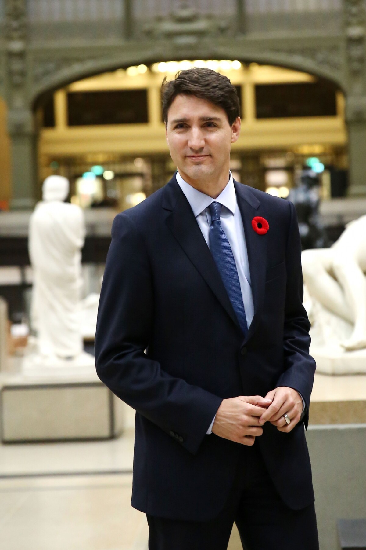 Photo Le Premier ministre du Canada Justin Trudeau Arrivées au