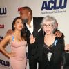 Eva Longoria, Kenya Barris, Rita Moreno à la soirée ACLU Bill of Rights à l'hôtel The Beverly Wilshire à Beverly Hills, le 11 novembre 2018