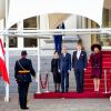 Le roi Willem-Alexander et la reine Maxima des Pays-Bas ont accueilli le président autrichien Alexander van der Bellen et son épouse Doris le 14 novembre 2018 à La Haye, au palais Noordeinde.