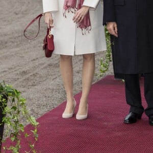 King Carl Gustaf, Queen Silvia, President, Sergio Mattarella and Laura Mattarella. leaving the lunch hosted by the royal Swedish family at the court yard at the Royal palace in Stockholm, Sweden, on November 13, 2018. Photo by Robert Eklund/Stella Pictures/ABACAPRESS.COM13/11/2018 - Stockholm