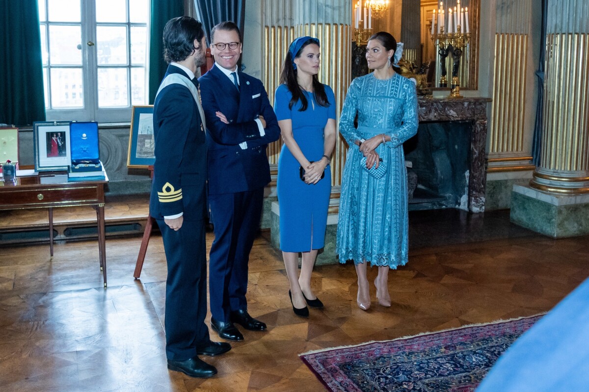 Photo : La princesse héritière Victoria, son mari le prince Daniel, le