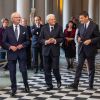 Le président italien Sergio Mattarella et sa fille Laura ont entamé leur visite officielle en Suède le 13 novembre 2018, accueillis à Stockholm par le roi Carl XVI Gustaf et la reine Silvia.