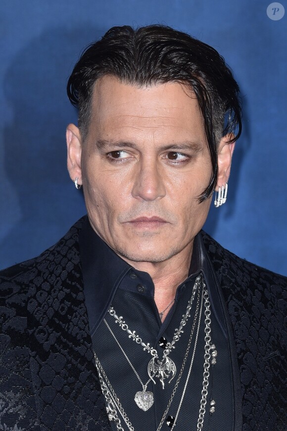 Johnny Depp - Avant-Première du film "Les Animaux fantastiques : Les Crimes de Grindelwald" au cinéma Cineworld Leicester Square à Londres, Royaume Uni, le 13 novembre 2018.