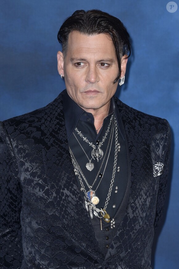 Johnny Depp - Avant-Première du film "Les Animaux fantastiques : Les Crimes de Grindelwald" au cinéma Cineworld Leicester Square à Londres, Royaume Uni, le 13 novembre 2018.