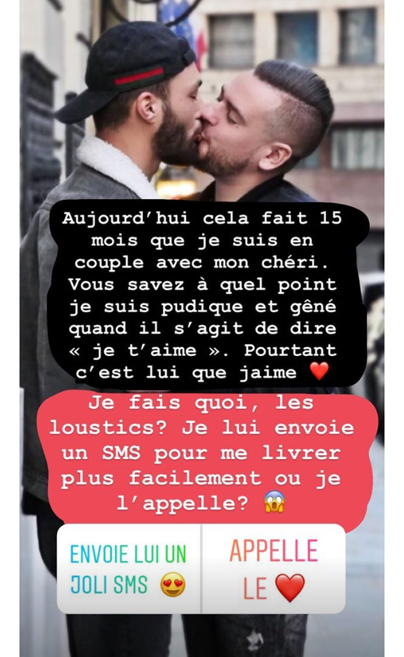 Jeudi 15 novembre 2018, sur Instagram, Jeremstar célèbre 15 mois d'amour avec son chéri Lorenzo.