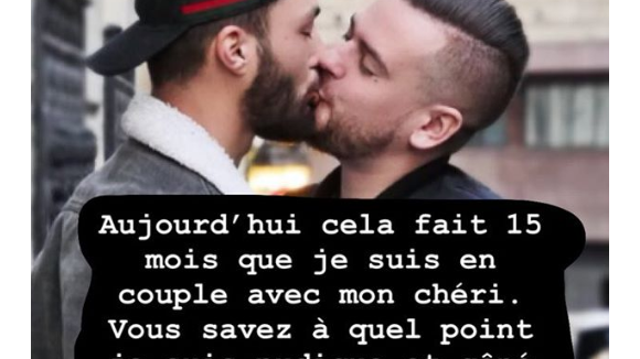 Jeremstar en couple et heureux : Il fête 15 mois d'amour avec Lorenzo