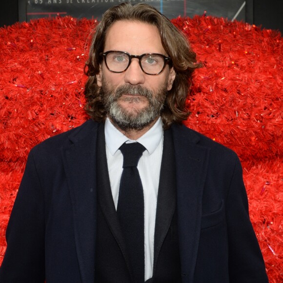 Semi-Exclusif - Frédéric Beigbeder - Lancement du livre "Illusions dangereuses" de Vitaly Malkin au Crazy Horse à Paris, le 4 juin 2018. © Rachid Bellak/Bestimage