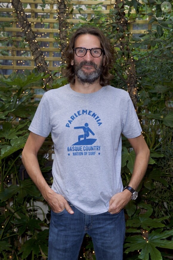 Exclusif  - Frédéric Beigbeder - Soirée d'été sur la terrasse "Secrète" du restaurant du Roch Hotel & Spa à Paris. Le 20 juin 2018. ©Julio Piatti