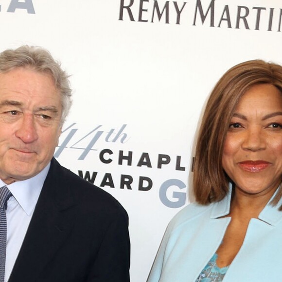 Robert de Niro et sa femme Grace Hightower à la 44ème soirée Chaplin Award avec comme invité d'honneur R. De Niro au Lincoln Center à New York, le 8 mai 2017 © Nancy Kaszerman via Zuma/Bestimage