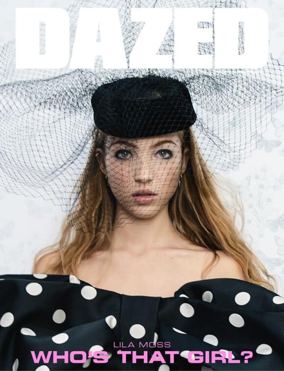 La fille de Kate Moss, Lila Grace Moss, figure en couverture du magazine Dazed and Confused. Photo par Tim Walker.