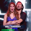 Iris et Terence après le face à face, lors de DALS 9, le 24 novembre 2018