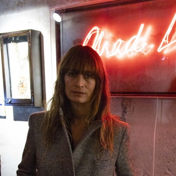 Exclusif - Caroline de Maigret lors du cocktail dînatoire expérimental "Guitar Players Show" organisé à la boutique Mad Lords "House of jewelry", située rue Saint Honoré. Paris, le 22 novembre 2018. © Pierre Perusseau/Bestimage