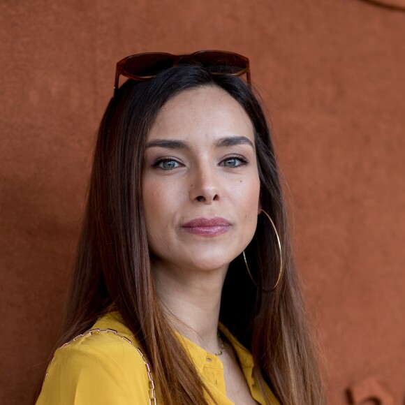 Marine Lorphelin au village des Internationaux de France de Tennis de Roland Garros à Paris le 3 juin 2018. © Dominique Jacovides-Cyril Moreau / Bestimage