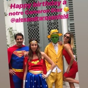 Extrait de la story d'Alexandra Rosenfeld pour son anniversaire, le 23 novembre 2018.