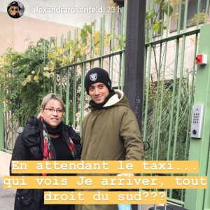 Extrait de la story d'Alexandra Rosenfeld pour son anniversaire, le 23 novembre 2018.