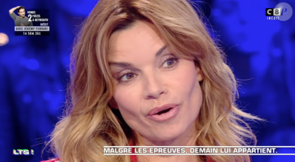 Ingrid Chauvin évoque le décès in utero de son premier bébé. Emission "Les Terriens du samedi", le 24 novembre 2018 sur C8.