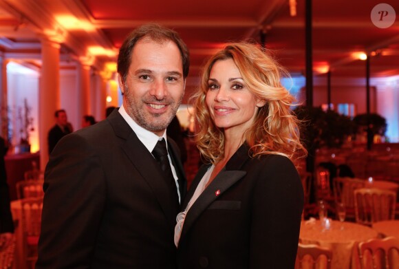 Exclusif - Ingrid Chauvin et son mari Thierry Peythieu - Gala du Coeur donné au profit de l'association Mécénat Chirurgie Cardiaque, avec un récital du pianiste Miroslav Kultyshev à la Salle Gaveau à Paris le 30 janvier 2017. © Philippe Doignon/Bestimage