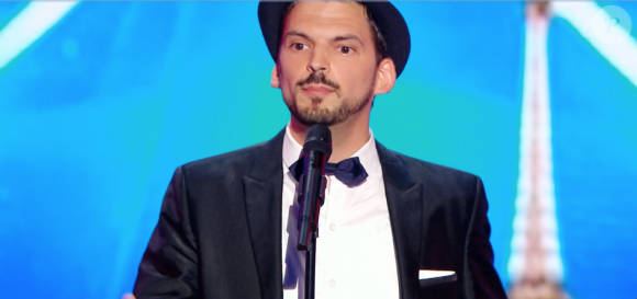 Thibaut Rousseau dans "Incroyable Talent 2018" sur M6, le 27 novembre 2018.