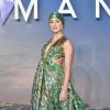 Amber Heard (robe Valentino) - Les célébrités à la première de Aquaman au Leicester Square à Londres, le 26 novembre 2018