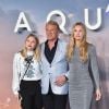 Dolph Lundgren avec sa femme Ida Lundgren et sa fille Greta Lundgren - Les célébrités à la première de Aquaman au Leicester Square à Londres, le 26 novembre 2018