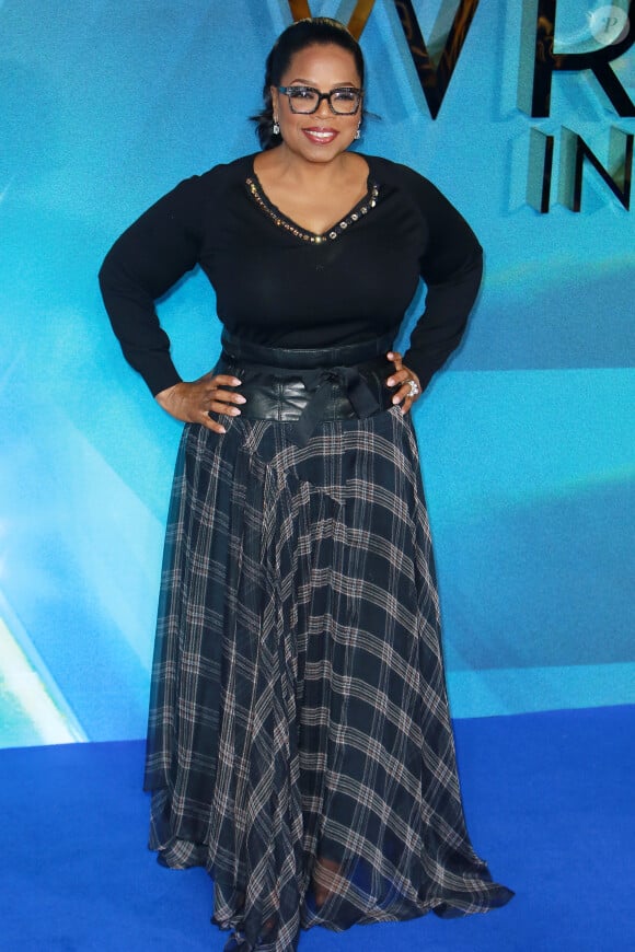 Oprah Winfrey - Première européenne du film fantasy/science-fiction "Un raccourci dans le temps" au cinéma BFI Imax à Londres, Royaume Uni, le 13 mars 2018.