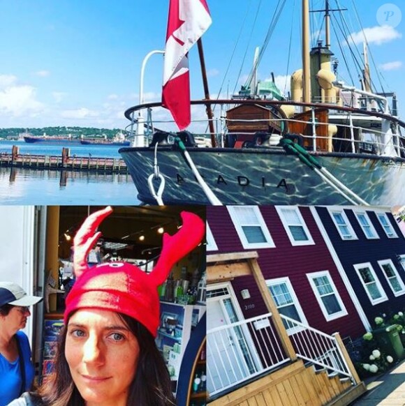 Estelle Denis en voyage au Canada - Instagram, 10 août 2018