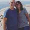 Raymond Domenech et Estelle Denis en amoureux en Nouvelle-Ecosse - instagram, 12 août 2018