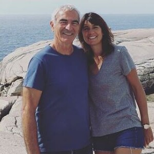 Raymond Domenech et Estelle Denis en amoureux en Nouvelle-Ecosse - instagram, 12 août 2018