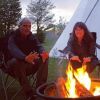 Raymond Domenech et Estelle Denis au Canada - instagram, 17 août 2018