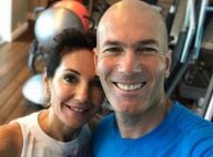 Zinédine Zidane en mode détente et pantoufles avec sa femme Véronique