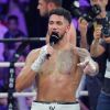 Tony Yoka remporte son cinquième combat pro face à David Allen. La conquête acte 5 au palais des sports de Paris, Tony a battu David Allen par arrêt de l'arbitre à la dixième reprise, lors de son cinquième combat pro, samedi soir à Paris le 23 juin 2018 © Veeren-CVS/Bestimage