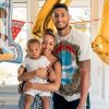 Tony Yoka et Estelle Mossely fêtent le premier anniversaire de leur fils Ali le 8 août 2018.