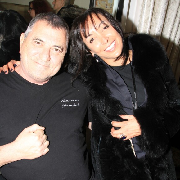 Exclusif - Jean-Marie Bigard et Christie Blanc - Soirée d'anniversaire de Christie Blanc au salon de coiffure La Demeure Saint-Cloud, France, le 26 novembre 2018. © Philippe Baldini/Bestimage