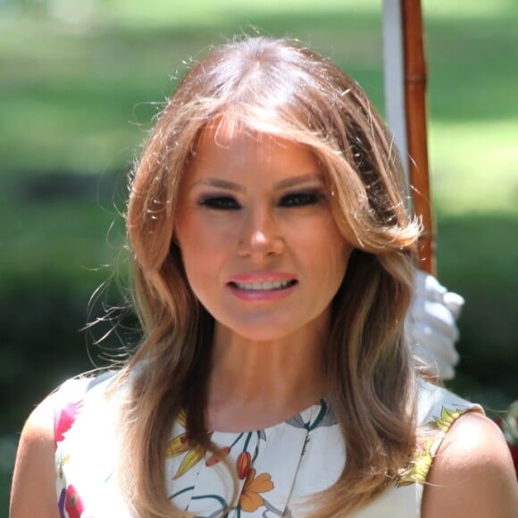 Melania Trump retrouve les premières dames lors d'un déjeuner organisé en marge du sommet du G20 à Buenos Aires le 30 novembre 2018