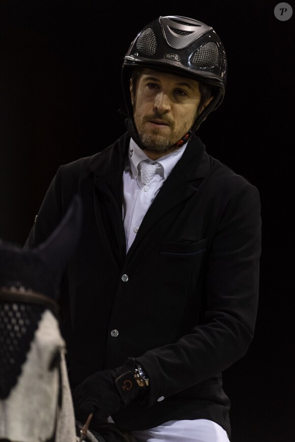 Guillaume Canet - Longines Masters Paris au parc des expositions de Paris-Nord à Villepinte , le 2 Décembre 2018. © Pierre Perusseau/Bestimage