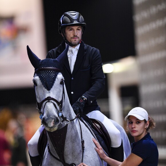 Guillaume Canet - Longines Masters Paris au parc des expositions de Paris-Nord à Villepinte , le 2 Décembre 2018. © Pierre Perusseau/Bestimage