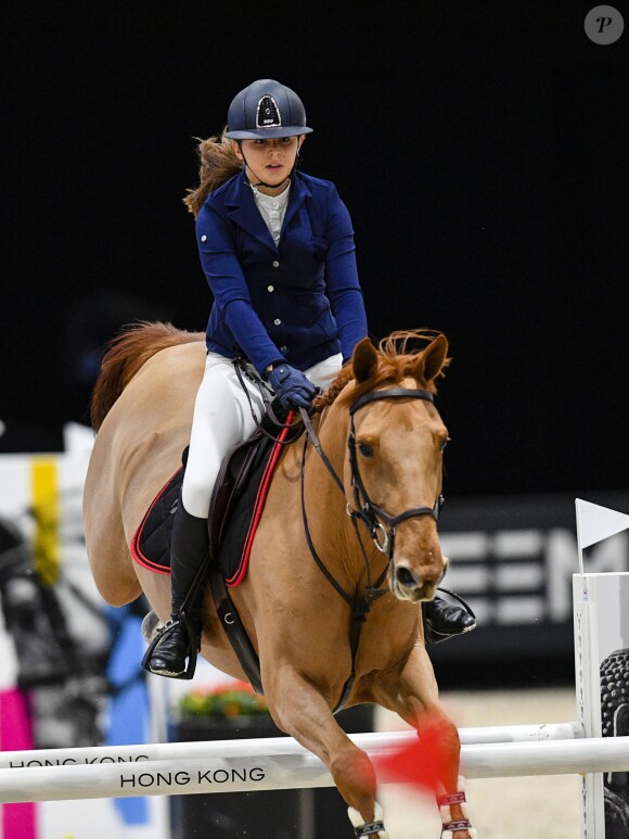 Paloma De Crozals (nièce de Guillaume Canet ) - Longines Masters Paris au parc des expositions de Paris-Nord à Villepinte , le 2 Décembre 2018. © Pierre Perusseau/Bestimage