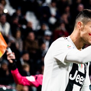 Cristiano Ronaldo lors du match de Serie A "Juventus - SPAL 2013 (2-0)" à l'Allianz Stadium de Turin, le 24 novembre 2018.