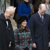 Kate Middleton, duchesse de Cambridge, et Meghan Markle étaient réunies pour la première fois en public le 25 décembre 2017, avec le prince William et le prince Harry au sein de la famille royale britannique, lors de la messe de Noël à Sandringham.