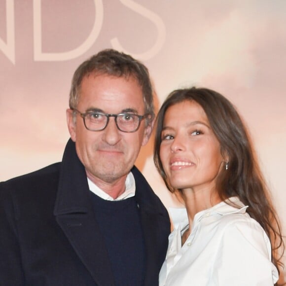 Christophe Dechavanne et sa fille Ninon à l'avant-première du film "Holy Lands" au cinéma UGC Normandie à Paris, France, le 4 décembre 2018. © Coadic Guirec/Bestimage