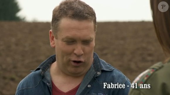 Fabrice, agriculteur de 41 ans dans la version belge de "L'amour est dans le pré".
