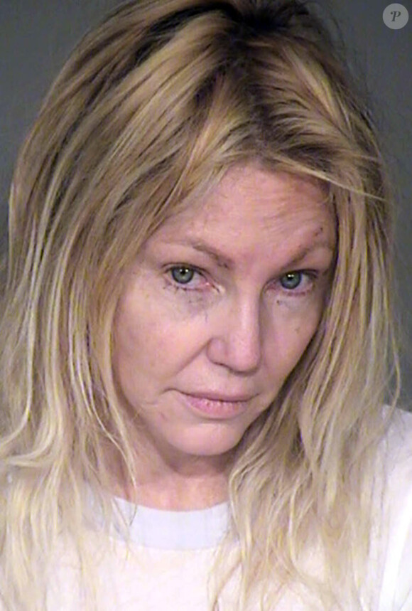 Le mug shot de Heather Locklear après son arrestation pour violences conjugales. Ventura, le 26 février 2018.